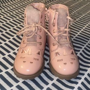 Wonder Nation Pink Kitty boots